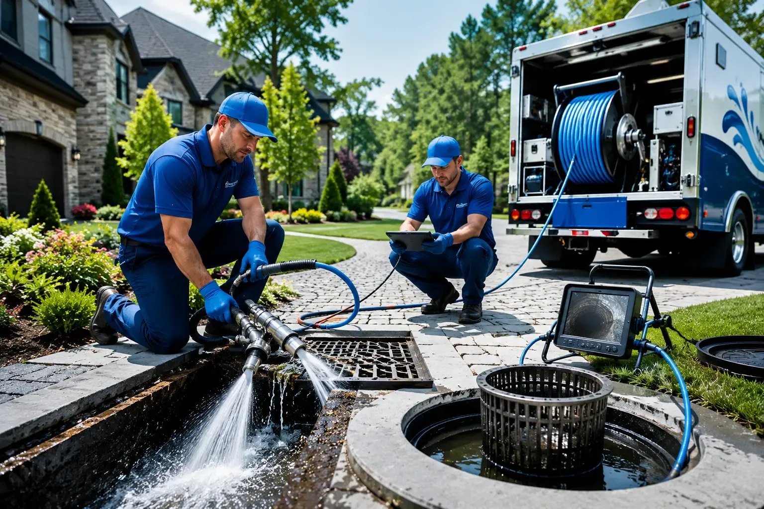 Local outdoor drain cleaning professionals in Goodwin, AR